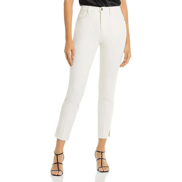 Frame Le Sylvie Slender Straight Jeans Au Natural Size 28 - Picture 1 of 10